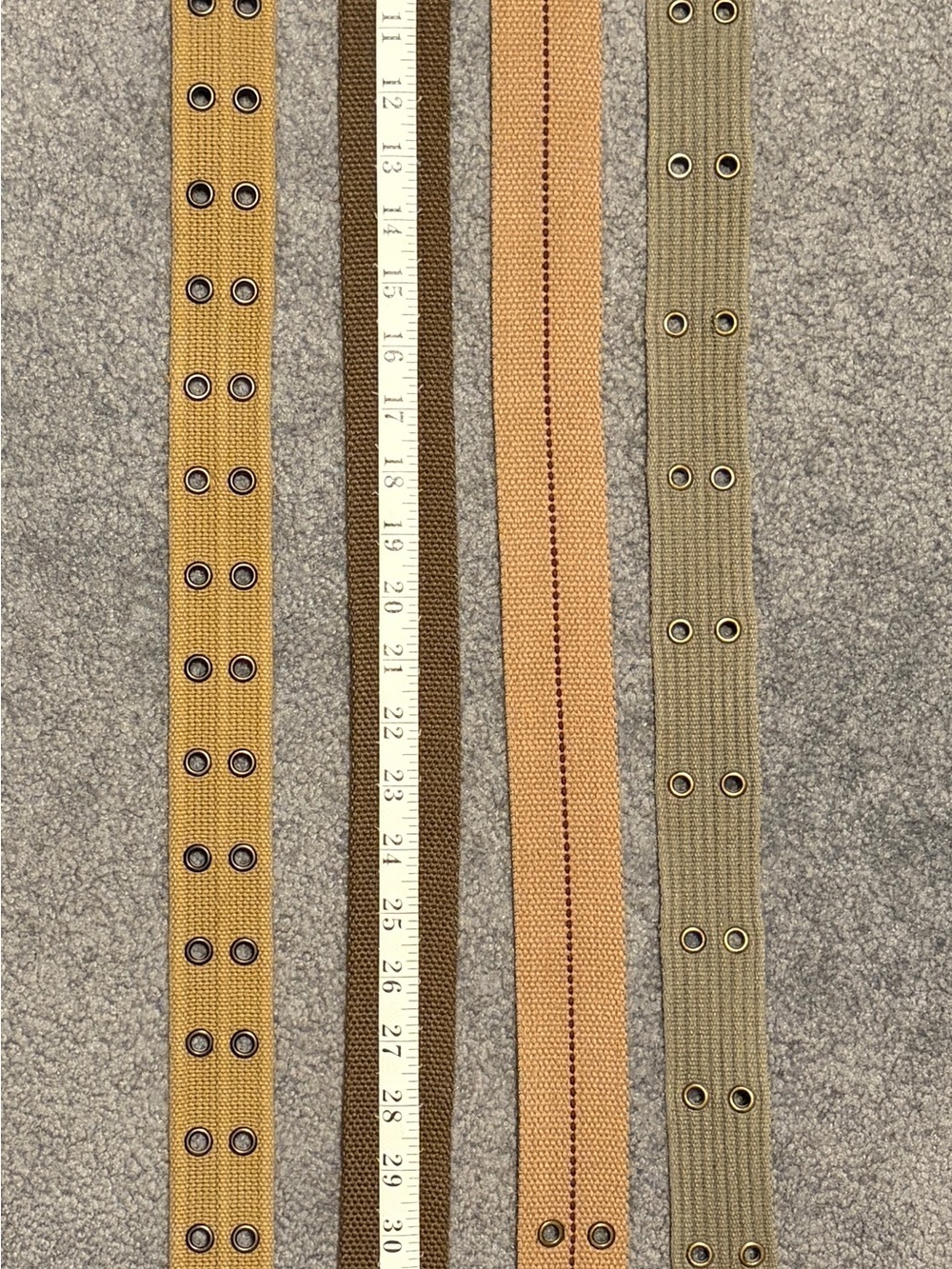 Lot of 4 belts!